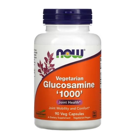 Glucosamine 1000 Vegetarian, 90 vcaps, NOW Foods - Vitax.ro