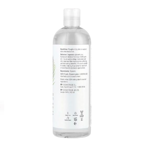 Vegetable Glycerine, 473 ml, NOW Foods - Vitax.ro