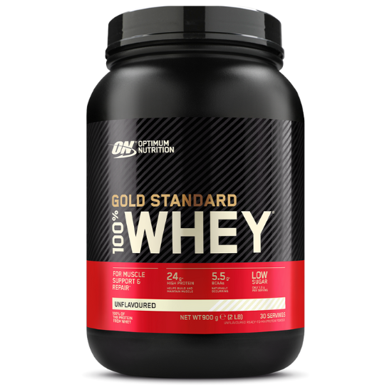 Gold Standard 100% Whey, Unflavored, 900g, Optimum Nutrition - Vitax.ro