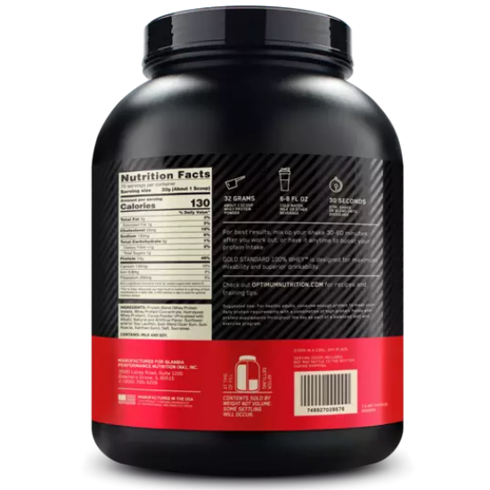Gold Standard 100% Whey, Chocolate Mint, 2270g, Optimum Nutrition - Vitax.ro