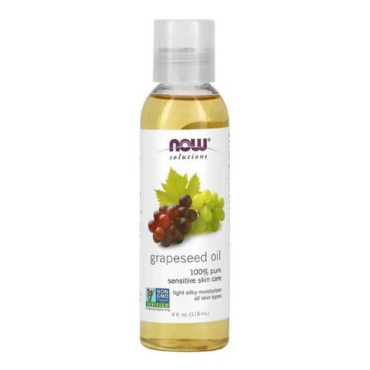 Grapeseed Oil , 118 ml, NOW Foods - Vitax.ro