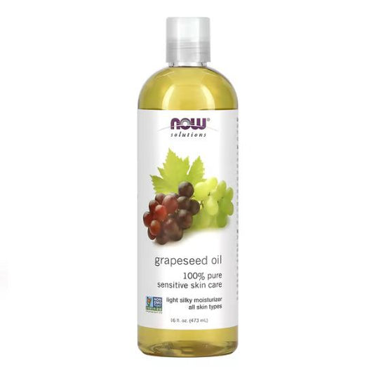Grapeseed Oil, 473 ml, NOW Foods - Vitax.ro