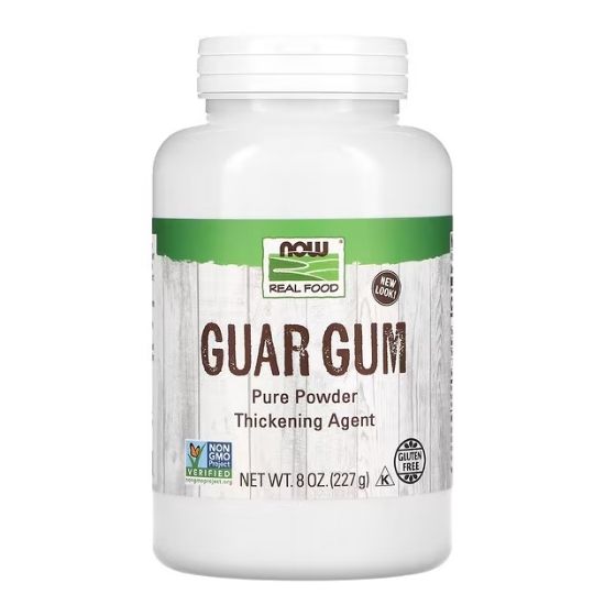 Guar Gum, 100% Pure Powder, 227g, NOW Foods - Vitax.ro