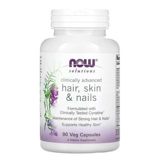 Hair, Skin & Nails, 90 vcaps, NOW Foods - Vitax.ro