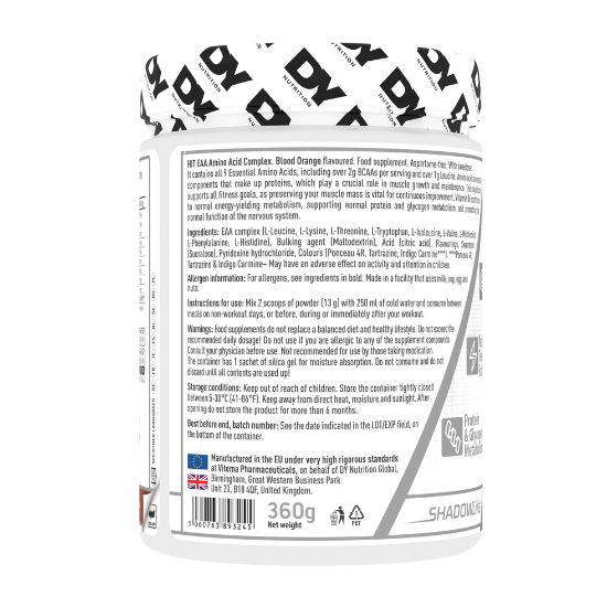 HIT EAA Amino Acid Complex, Blood Orange, 360g, Dorian Yates - Vitax.ro
