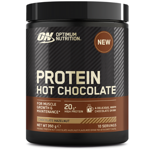 Protein Hot Chocolate, Chocolate Hazelnut, 350g, Optimum Nutrition - Vitax.ro