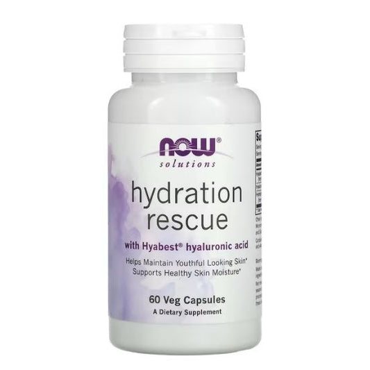 Hydration Rescue, 60 vcaps, NOW Foods - Vitax.ro