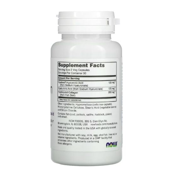 Hydration Rescue, 60 vcaps, NOW Foods - Vitax.ro