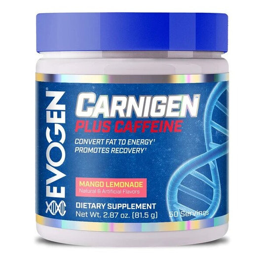 Carnigen Plus Caffeine, Mango Lemonade - 81g - Vitax.ro