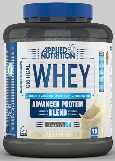 Critical Whey, Vanilla Ice Cream, 2000g, Applied Nutrition - Vitax.ro