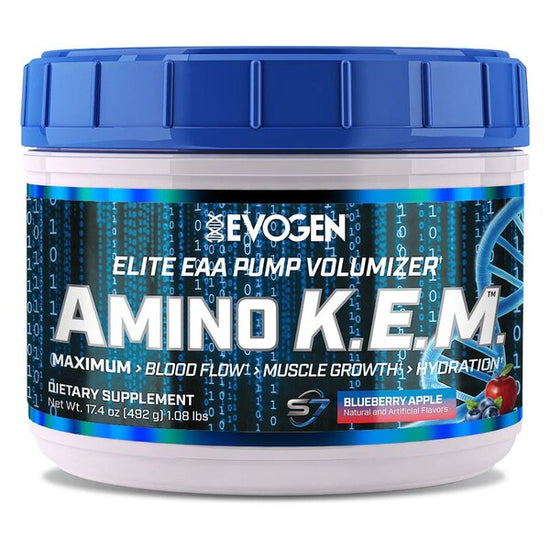 Amino K.E.M. EAA, Blueberry Apple - 492g - Vitax.ro