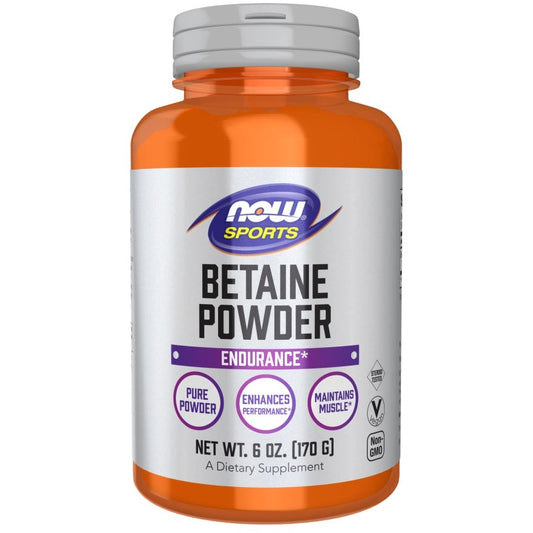 Betaine Powder - 170g, NOW Foods - Vitax.ro
