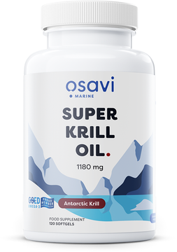 Super Krill Oil, 1180mg - 120 softgels - Vitax.ro