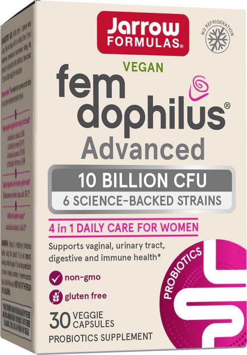 Fem-Dophilus Advanced - Shelf Stable, 10 Billion CFU - 30 vcaps - Vitax.ro