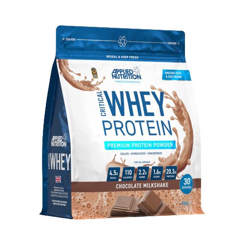 Critical Whey, Chocolate Milkshake, 900g, Applied Nutrition - Vitax.ro