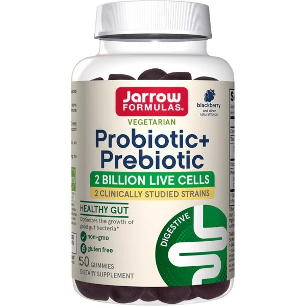 Probiotic+ Prebiotic, Blackberry - 50 gummies - Vitax.ro