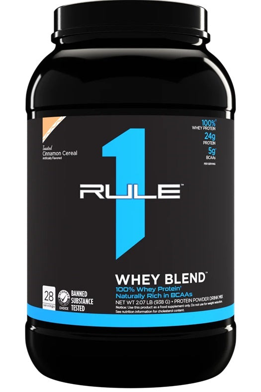 R1 Whey Blend, Toasted Cinnamon Cereal, 938g, Rule One - Vitax.ro