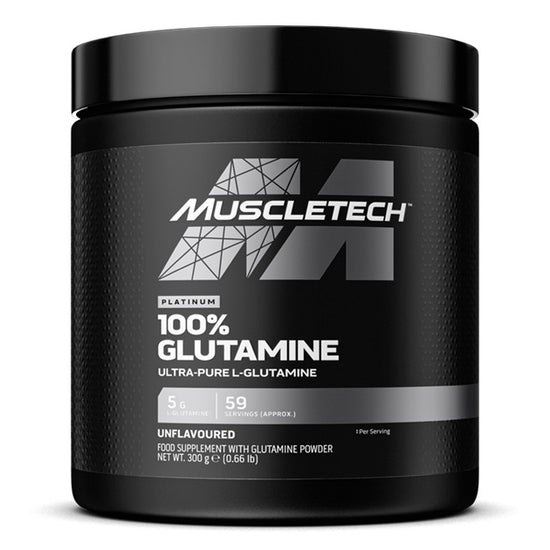 Platinum 100% Glutamine - 300g (EAN 631656260458) - Vitax.ro