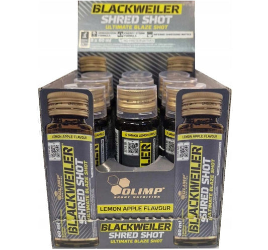 Blackweiler Shred Shot, Lemon Apple - 9 x 60 ml. - Vitax.ro