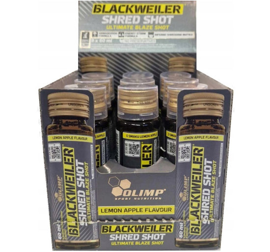 Blackweiler Shred Shot, Lemon Apple - 9 x 60 ml. - Vitax.ro