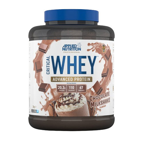 Critical Whey, Chocolate Milkshake, 2000g, Applied Nutrition - Vitax.ro