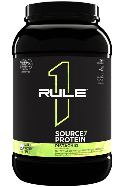Source7 Protein, Pistachio Gelato, 897g, Rule One - Vitax.ro