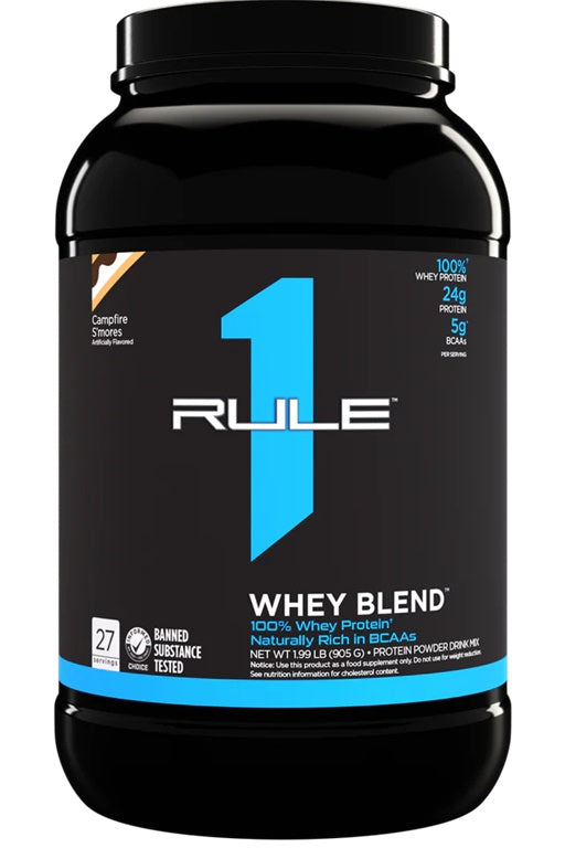 R1 Whey Blend, Campfire S'mores, 905g, Rule One - Vitax.ro