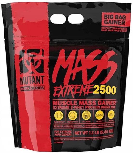 Mutant Mass Extreme 2500, Jacked Berry Blast - 5450g - Vitax.ro