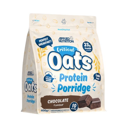 Critical Oats Protein Porridge, Chocolate, 600g, Applied Nutrition - Vitax.ro