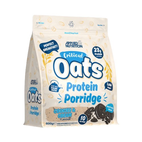 Critical Oats Protein Porridge, Cookies & Cream, 600g, Applied Nutrition - Vitax.ro