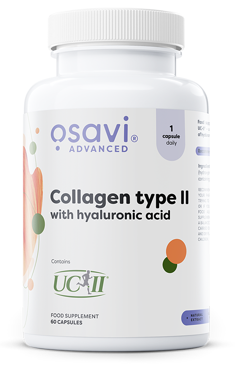 Collagen Type II with Hyaluronic Acid - 60 caps - Vitax.ro