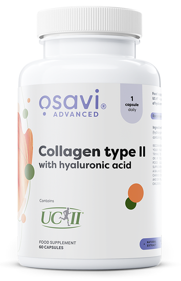 Collagen Type II with Hyaluronic Acid - 60 caps - Vitax.ro