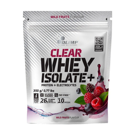 Clear Whey Isolate+, Wild Fruits, 350g, Olimp Nutrition - Vitax.ro
