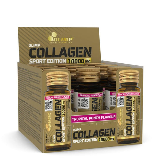 Collagen Sport Edition, Tropical Punch, 9 x 25 ml, Olimp Nutrition - Vitax.ro