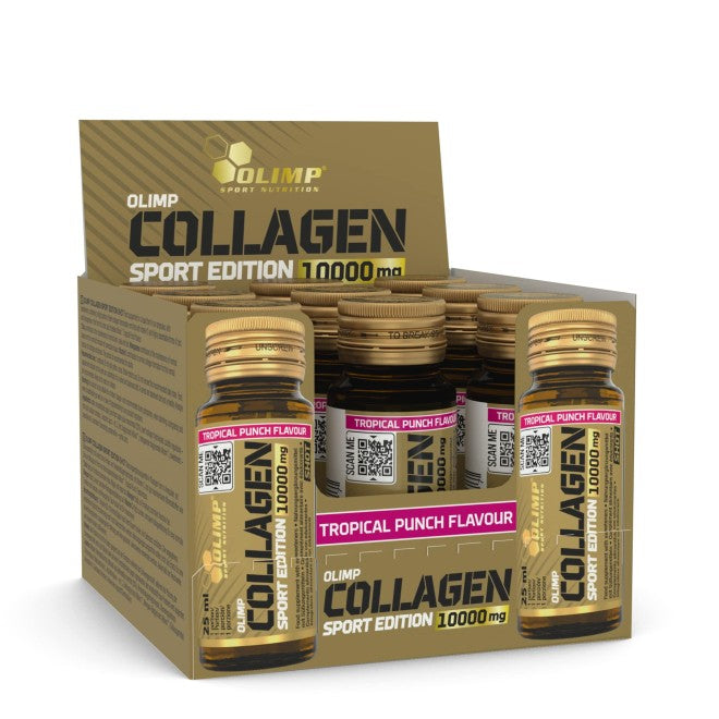 Collagen Sport Edition, Tropical Punch, 9 x 25 ml, Olimp Nutrition - Vitax.ro