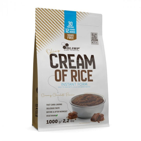 Cream of Rice, Creamy Chocolate, 1000g, Olimp Nutrition - Vitax.ro
