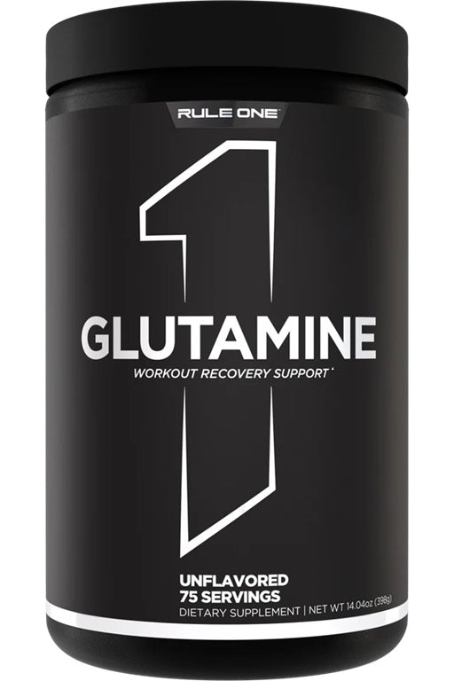 Glutamine, Unflavored, 398g, Rule One - Vitax.ro