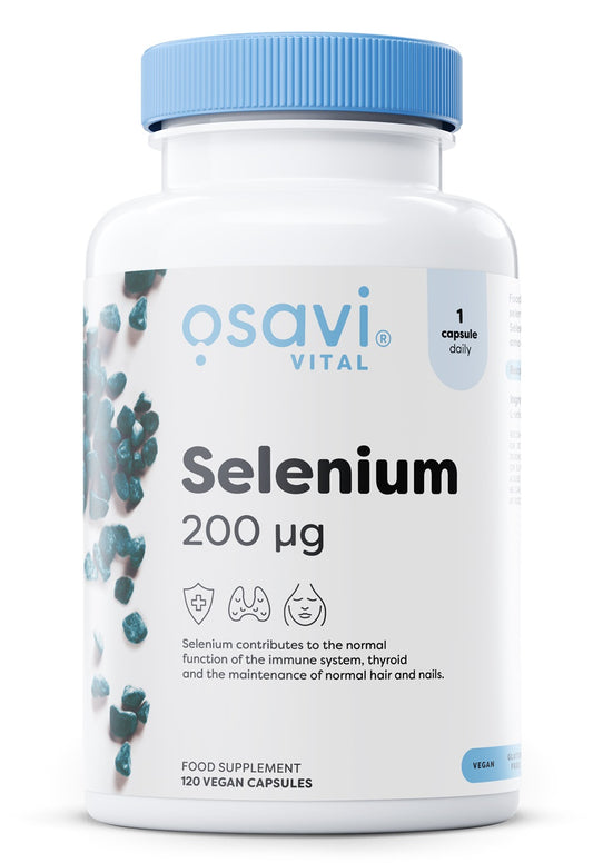 Selenium, 200mcg - 120 vegan caps - Vitax.ro