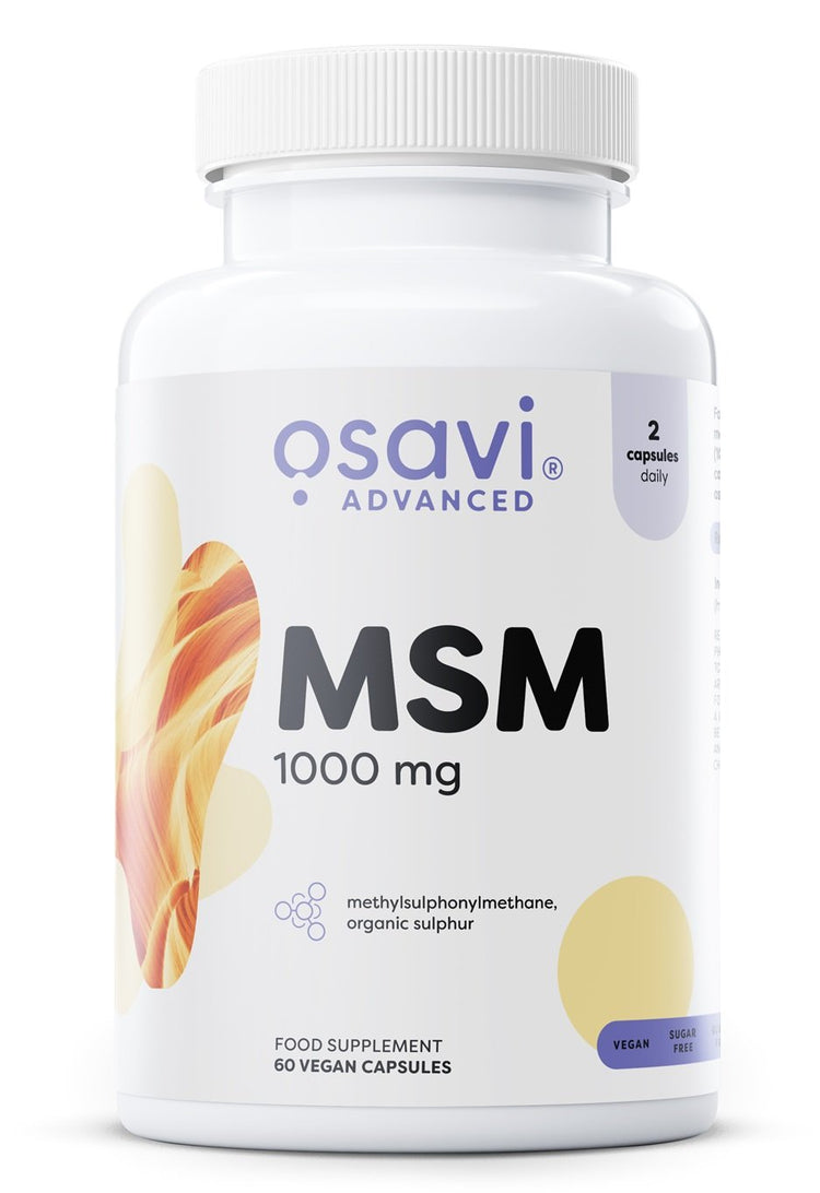 MSM, 1000mg, 60 vcaps, Osavi - Vitax.ro