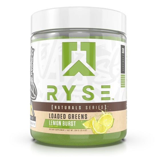 Loaded Greens, Natural Series, Lemon Burst, 294g, RYSE - Vitax.ro