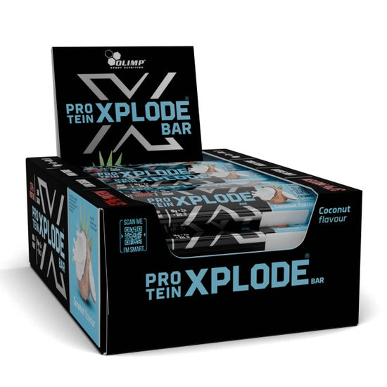 Protein Xplode Bar, Coconut, 25 x 40g, Olimp Nutrition - Vitax.ro