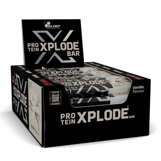 Protein Xplode Bar, Vanilla, 25 x 40g, Olimp Nutrition - Vitax.ro