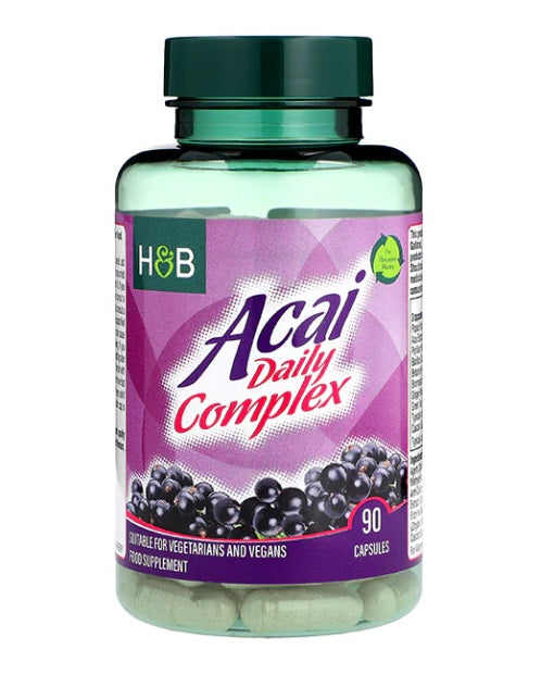 Acai Daily Complex, 90 caps, Holland & Barrett - Vitax.ro