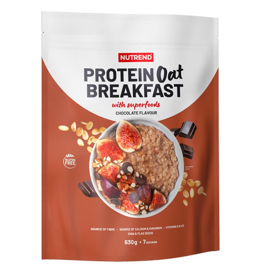 Protein Oat Breakfast, Chocolate, 630g, Nutrend - Vitax.ro
