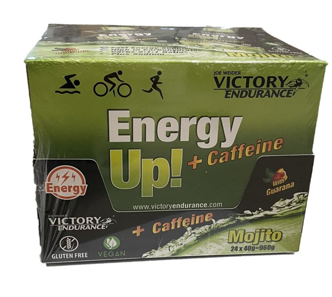 Joe Weider Victory Endurance Energy Up! + Caffeine, Mojito, 24 x 40g, Weider - Vitax.ro