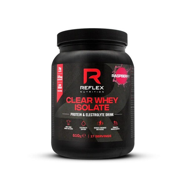 Clear Whey Isolate, Raspberry, 510g, Reflex Nutrition - Vitax.ro