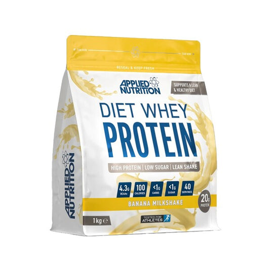 Diet Whey, Banana Milkshake, 1000g, Applied Nutrition - Vitax.ro