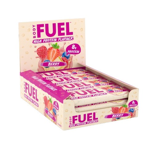 Bodyfuel Flapjack, Berry, 12 x 40g, Applied Nutrition - Vitax.ro