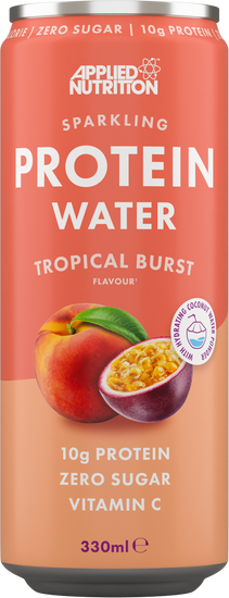 Sparkling Protein Water, Tropical Burst - 12 x 330 ml, Applied Nutrition - Vitax.ro