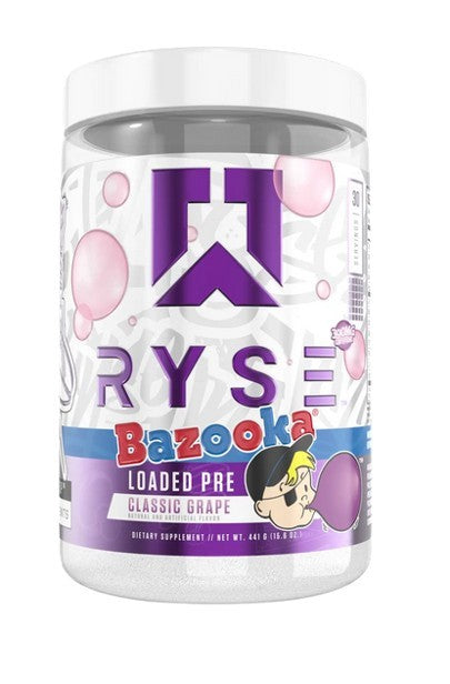 Loaded Pre, Bazooka Classic Grape, 450g, RYSE - Vitax.ro